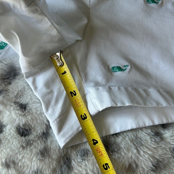 Vineyard Vines Preppy Style White Whale Embroidered Shorts Size 6S - Picture 6 of 6